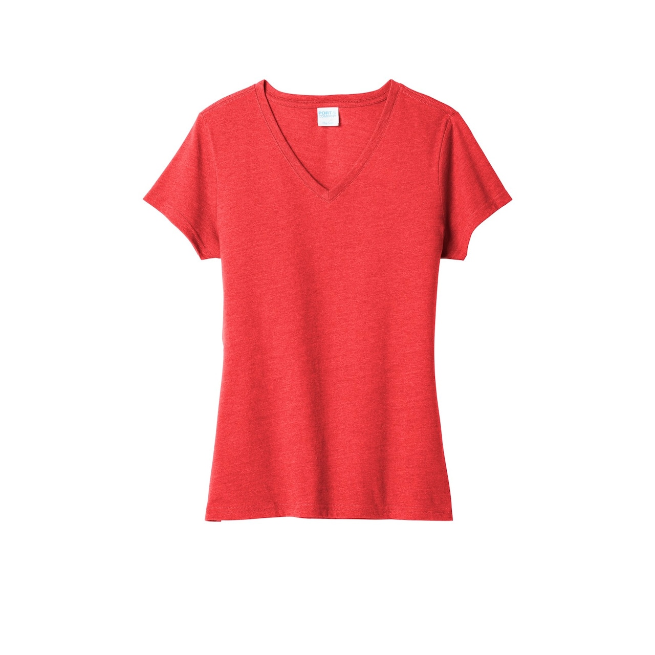 Port & Company® Fan Favorite™ Blend Ladies V-Neck T-Shirt